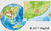 Physical Location Map of Quannan