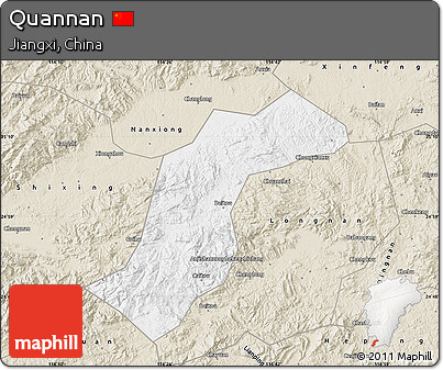Classic Style Map of Quannan