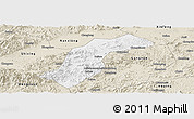 Classic Style Panoramic Map of Quannan