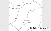 Blank Simple Map of Quannan