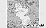 Gray 3D Map of Shangrao