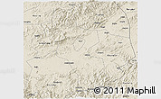 Shaded Relief 3D Map of Shangrao
