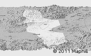 Gray Panoramic Map of Shangrao