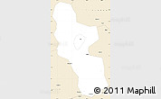 Classic Style Simple Map of Shangrao