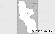 Gray Simple Map of Shangrao