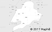 Silver Style Simple Map of Suichuan