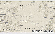 Shaded Relief Map of Taihe