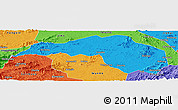 Political Panoramic Map of Taihe