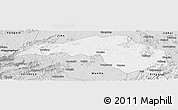 Silver Style Panoramic Map of Taihe
