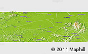 Physical Panoramic Map of Xiajiang