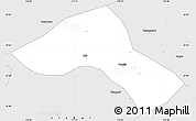 Silver Style Simple Map of Xiajiang