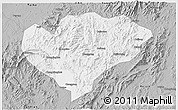 Gray 3D Map of Xingguo
