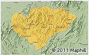 Savanna Style 3D Map of Xingguo
