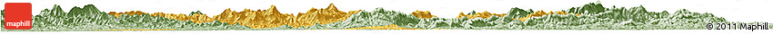 Savanna Style Horizon Map of Xingguo