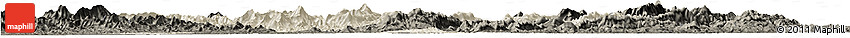 Shaded Relief Horizon Map of Xingguo, darken Shaded Relief Horizon Map of Xingguo, darken