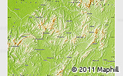 Physical Map of Xingguo