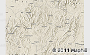 Shaded Relief Map of Xingguo