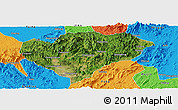 Satellite Panoramic Map of Xingguo, political outside