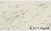 Shaded Relief 3D Map of Xinyu