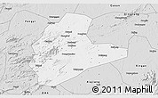Silver Style 3D Map of Xinyu