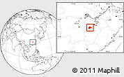 Blank Location Map of Xinyu
