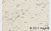 Shaded Relief Map of Xinyu