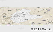 Classic Style Panoramic Map of Xinyu