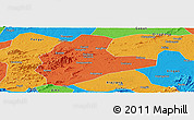 Political Panoramic Map of Xinyu