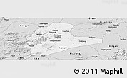 Silver Style Panoramic Map of Xinyu