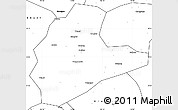 Blank Simple Map of Xinyu