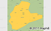 Savanna Style Simple Map of Xinyu