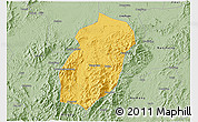 Savanna Style 3D Map of Yihuang