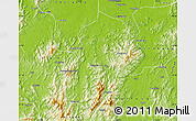 Physical Map of Yihuang