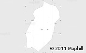 Silver Style Simple Map of Yihuang