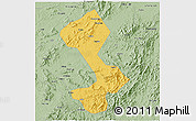 Savanna Style 3D Map of Yongfeng