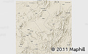 Shaded Relief 3D Map of Yongfeng