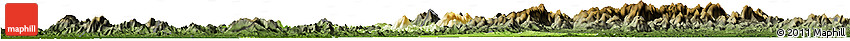 Physical Horizon Map of Yongfeng, darken Physical Horizon Map of Yongfeng, darken