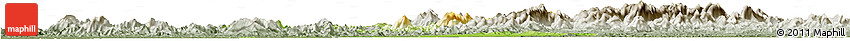 Physical Horizon Map of Yongfeng, semi-desaturated Physical Horizon Map of Yongfeng, semi-desaturated