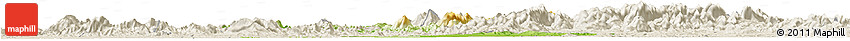 Physical Horizon Map of Yongfeng, shaded relief outside Physical Horizon Map of Yongfeng, shaded relief outside