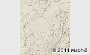 Shaded Relief Map of Yongfeng