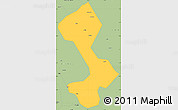 Savanna Style Simple Map of Yongfeng