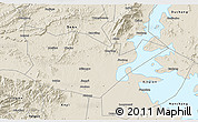 Shaded Relief 3D Map of Yongxiu