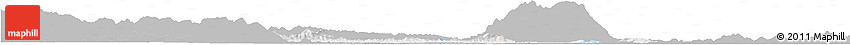 Gray Horizon Map of Yongxiu, single color outside