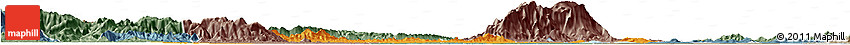 Political Horizon Map of Yongxiu, semi-desaturated