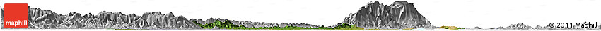 Satellite Horizon Map of Yongxiu, lighten, desaturated