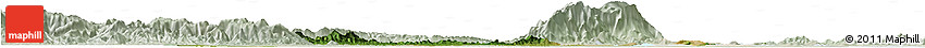 Satellite Horizon Map of Yongxiu, lighten