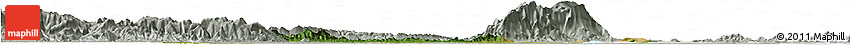 Satellite Horizon Map of Yongxiu, lighten, semi-desaturated