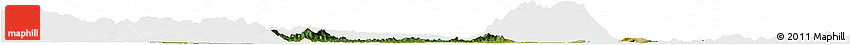 Satellite Horizon Map of Yongxiu, single color outside