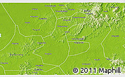Physical 3D Map of Yujiang