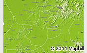 Physical Map of Yujiang